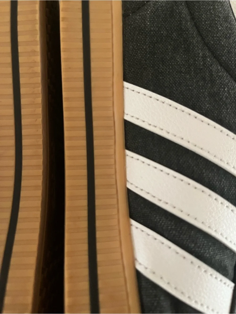 adidas Men’s Gray and White Low-Top Sneakers with Gum Sole 13